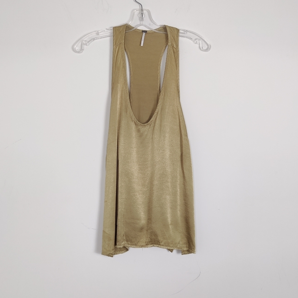 Young Fabulous & Broke Women's Tank Top in Olive Green Size Large NEW